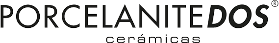 Логотип Porcelanite Dos — фабрика керамики из Алькоры, Испания